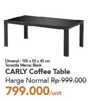 Promo Harga Carly Coffee Table  - Carrefour