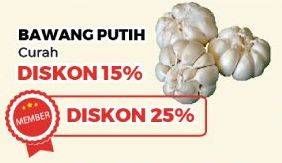 Promo Harga Bawang Putih per 100 gr - Yogya