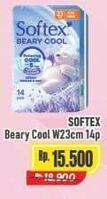 Promo Harga Softex Beary Cool Pembalut Wanita Natural Lavender  Wing 23cm 14 pcs - Alfamart