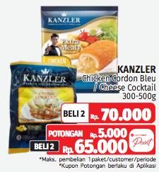 Kanzler Chicken Coron Bleu/Cocktai
