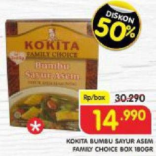 Promo Harga KOKITA Bumbu Sayur Asem 180 gr - Superindo