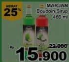 Promo Harga MARJAN Syrup Boudoin 460 ml - Giant