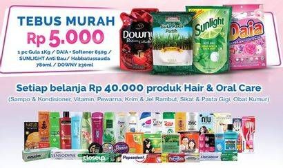 Promo Harga Produk Sponsor Hair & Oral Care  - Indomaret