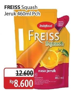 Promo Harga Freiss Syrup Squash Orange 460 ml - Alfamidi