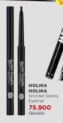 Promo Harga Holika Wonder Drawing Skinny Eyeliner  - Watsons