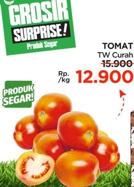 Promo Harga Tomat TW Curah  - Lotte Grosir