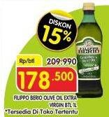 Promo Harga FILIPPO BERIO Olive Oil Extra Virgin 1000 ml - Superindo