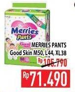 Promo Harga Merries Pants Good Skin L44, M50, XL38  - Hypermart
