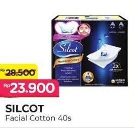 Promo Harga SILCOT Maximizer Cotton 40 pcs - Alfamart