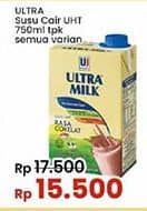 Harga Ultra Milk Susu UHT All Variants 750 ml di Indomaret