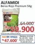 Promo Harga Alfamidi Beras Rojo Premium 5 kg - Alfamidi