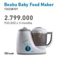 Promo Harga BEABA Baby Food Maker 126238  - Electronic City