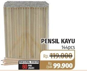 Promo Harga Pensil Kayu 144 pcs - Lotte Grosir