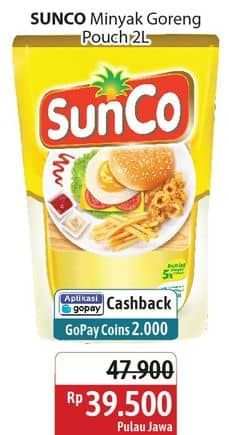 Promo Harga Sunco Minyak Goreng 2000 ml - Alfamidi