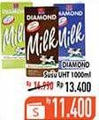 Promo Harga DIAMOND Milk UHT All Variants 1000 ml - Hypermart