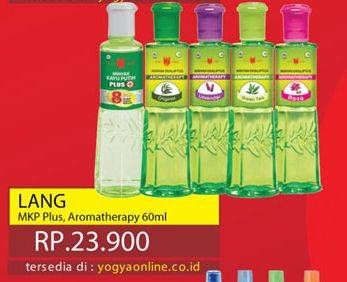 Promo Harga Minyak Kayu Putih Plus / Aromatherapy 60ml  - Yogya