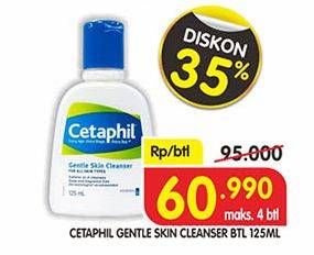 Promo Harga CETAPHIL Gentle Skin Cleanser 125 ml - Superindo
