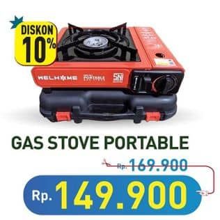 Promo Harga Welhome Gas Stove Portable  - Hypermart