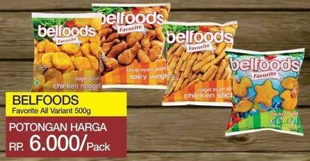 Promo Harga BELFOODS Nugget All Variants 500 gr - Yogya