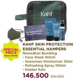 Promo Harga Kahf Skin Protection Essentian Hampers (Free Masker Kain)  - Watsons