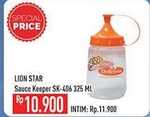 Promo Harga LION STAR Sauce Keeper SK-406 325 ml - Hypermart
