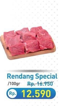 Promo Harga Daging Rendang Sapi per 100 gr - Hypermart