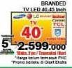 Promo Harga BRANDED LED TV  - Giant