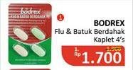 Promo Harga BODREX Obat Flu & Batuk Berdahak 4 pcs - Alfamidi