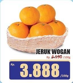 Promo Harga Jeruk Wogan per 100 gr - Hari Hari