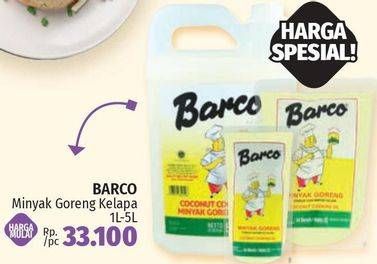 BARCO Minyak Goreng Kelapa 1L-5L
