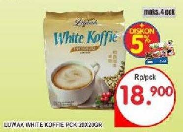 Promo Harga White Koffie  - Superindo