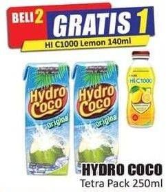 Promo Harga HYDRO COCO Minuman Kelapa Original 250 ml - Hari Hari