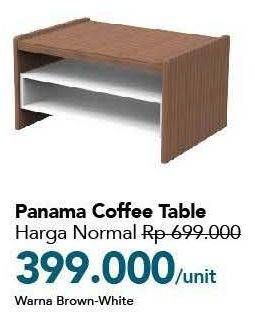 Promo Harga Coffee Table Panama  - Carrefour