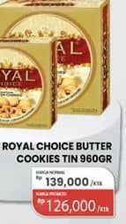 Promo Harga Danish Royal Choice Butter Cookies 960 gr - Carrefour