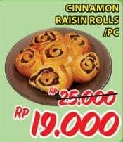 Promo Harga Cinnamon Roll  - Giant