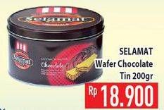 Promo Harga SELAMAT Wafer Chocolate 200 gr - Hypermart