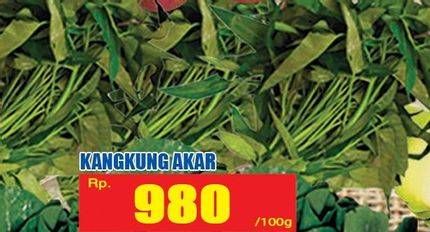 Promo Harga Kangkung Akar per 100 gr - Hari Hari