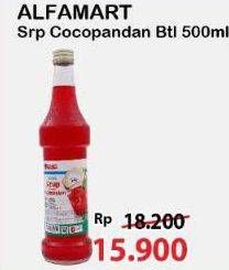 Promo Harga Alfamart Syrup Cocopandan 500 ml - Alfamart