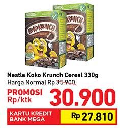 Promo Harga Nestle Koko Krunch Cereal 330 gr - Carrefour
