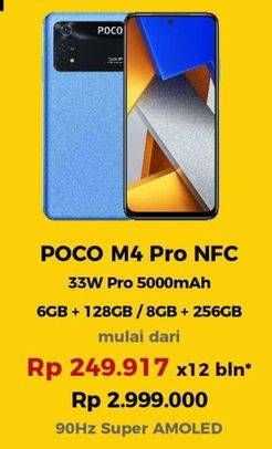 Promo Harga Xiaomi Poco M4 Pro 6 GB + 128 GB, 8 GB + 256 GB  - Erafone