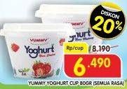 Promo Harga YUMMY Yogurt All Variants 80 gr - Superindo