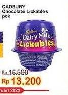 Promo Harga Cadbury Lickables 20 gr - Indomaret