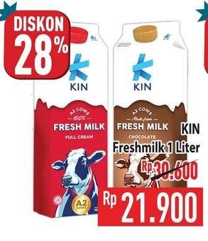 Promo Harga KIN Fresh Milk 950 ml - Hypermart