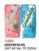Promo Harga Greenfields UHT All Variants 250 ml - Alfamidi