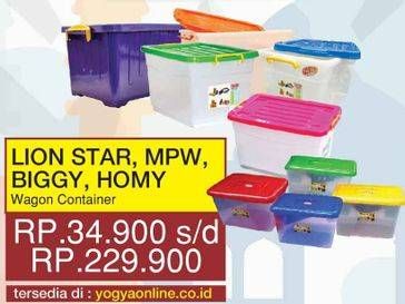 Promo Harga Lion Star / MPW / Biggy / Homy Wagon Container  - Yogya