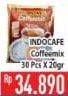 Promo Harga Indocafe Coffeemix per 30 sachet 20 gr - Hypermart