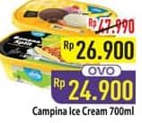 Promo Harga Campina Ice Cream 700 ml - Hypermart