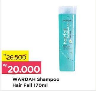 Promo Harga WARDAH Shampoo Hair Fall 170 ml - Alfamart