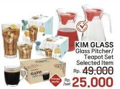 Promo Harga Kim Glass Pitcher  - LotteMart