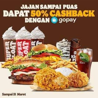 Promo Harga BURGER KING Menu  - Burger King